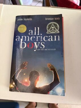 All American Boys Youth Book - Blue Cover